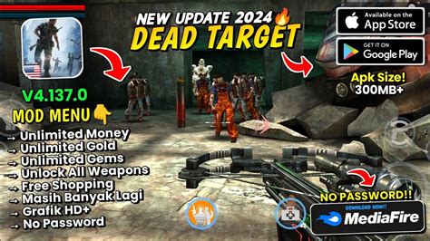 Dead Target Mod Apk v4.137.0 (Menu, Unlimited Money, All .